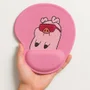 Mousepad Ergonômico Estampado Porco Dance Rosa – Liongames