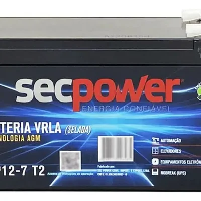 Bateria Selada Nobreak 12v 7ah - Secpower - T2