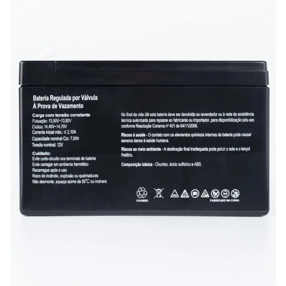 Bateria Selada Nobreak 12v 7ah - Secpower - T2