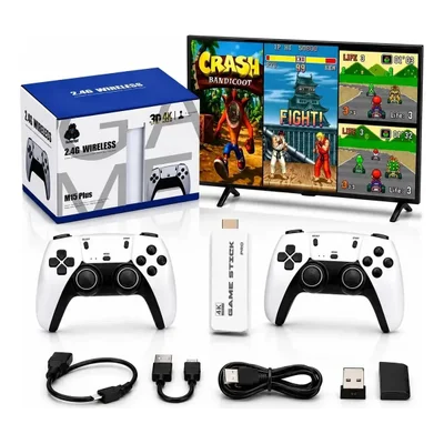 Vídeo G A M E Bluetooth Stick M15 4k 3d 64gb Gamepad R36s Kit K5 X12