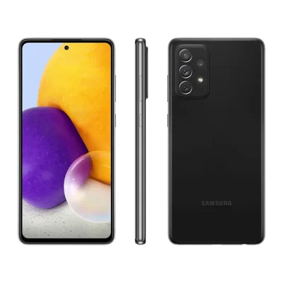 Usado: Samsung A72 128 Gb Preto - Bom