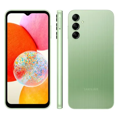 Usado: Samsung A14 128 Gb Verde - Muito Bom