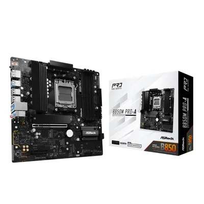 Placa Mãe Asrock B850m Pro-a, Amd Am5, Matx, Ddr5 - B850m Pro-a