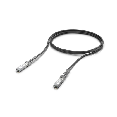Cabo Dac Sfp+ 10 Gbps Direto De Fábrica 3 m Ubiquiti Uacc-dac-sfp10-3m