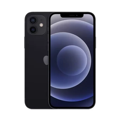 Usado: Iphone 12 64 Gb Preto - Excelente