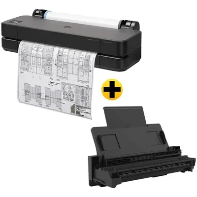 Impressora Plotter Hp Designjet T230 24" Eco 5hb07D (Modelo 2025) + Alimentador Grátis