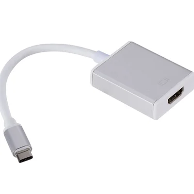 Cabo Adaptador Usb-c 3.1 Tipo C Macho X HDMI Fêmea De 20 Cm