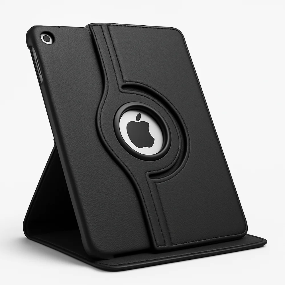 Imagem 2 de 5 do produto Capa Para Ipad 5 /  6 Geração 9.7 " Giratória Preta