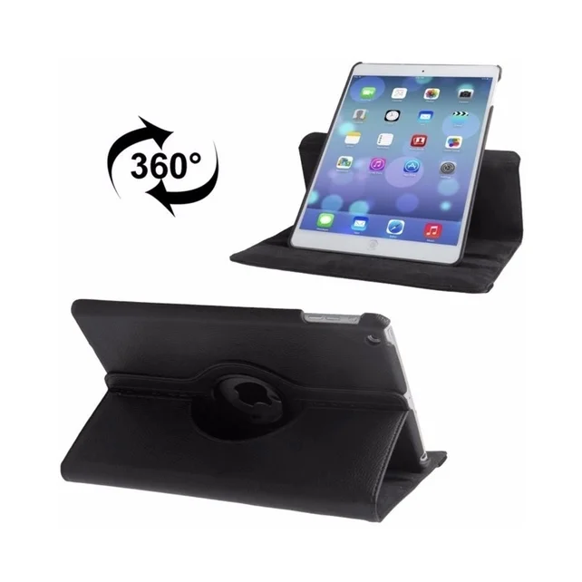 Imagem 3 de 5 do produto Capa Para Ipad 5 /  6 Geração 9.7 " Giratória Preta