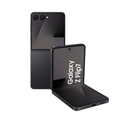 Celular Samsung Galaxy Z Flip7 5g, 512gb, 12gb Ram, 6.9”, Câmera Dupla 50mp, Galaxy Ai - Jetblack