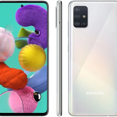 Usado: Samsung A51 128 Gb Branco - Excelente