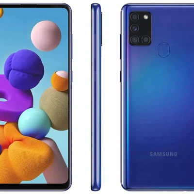Usado: Samsung A21s 64 Gb Azul - Regular