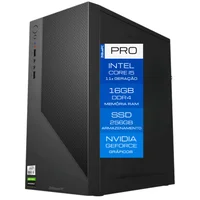 Computador Bluepc Pro - Intel Core i5 11400f (11ª Geração), 16gb Ddr4, SSD 256gb, Gráficos Geforce, Fonte 500w, WINDOWS 11 Pro