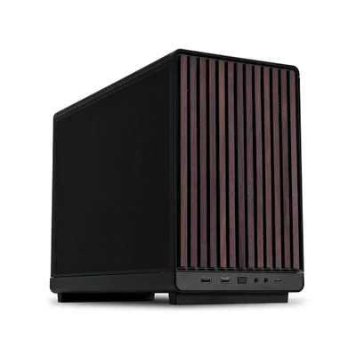 Gabinete Gamer Lian Li A3 Micro Atx Wood Edition Preto A3-matx-wd