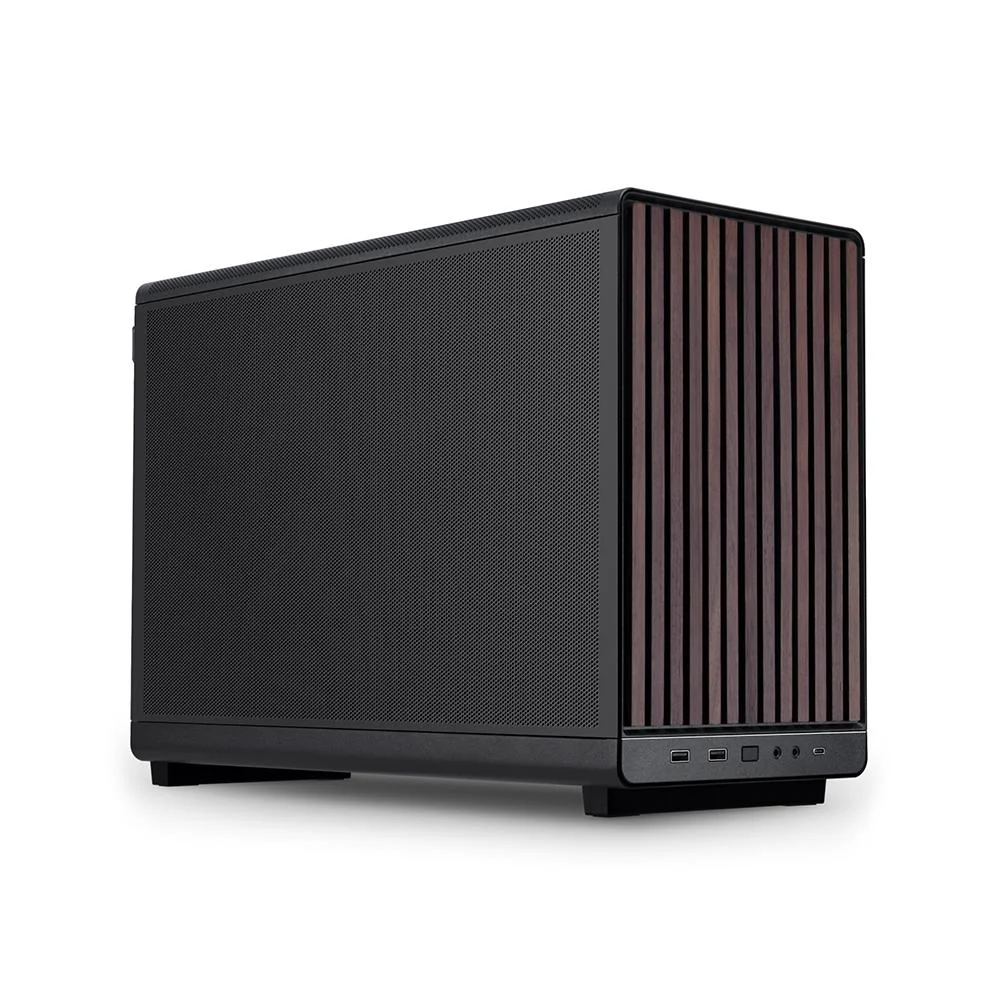 Imagem 4 de 5 do produto Gabinete Gamer Lian Li A3 Micro Atx Wood Edition Preto A3-matx-wd