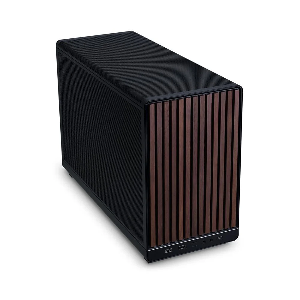 Imagem 5 de 5 do produto Gabinete Gamer Lian Li A3 Micro Atx Wood Edition Preto A3-matx-wd
