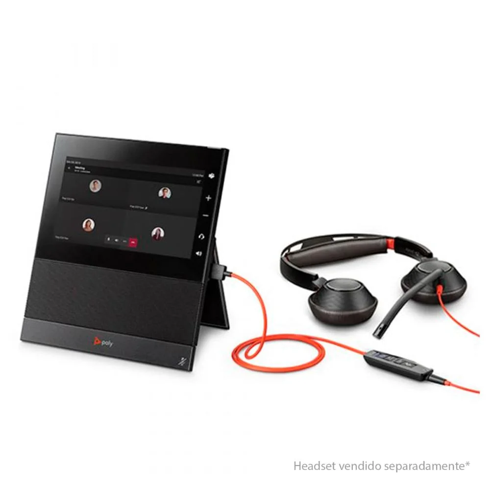 Imagem 5 de 5 do produto Telefone De Mesa Empresarial Poly Ccx 600