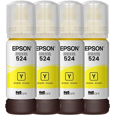 Kit Tinta   T524 L15150 L15160 - Kit 04 Amarelo