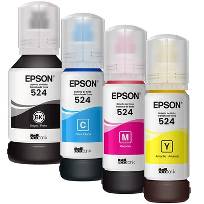 Kit Tinta   T524 L15150 L15160 - Kit 04 Cores