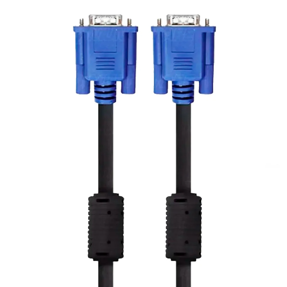 Imagem 3 de 5 do produto Cabo Para Monitor Vga Macho 1,5mts
