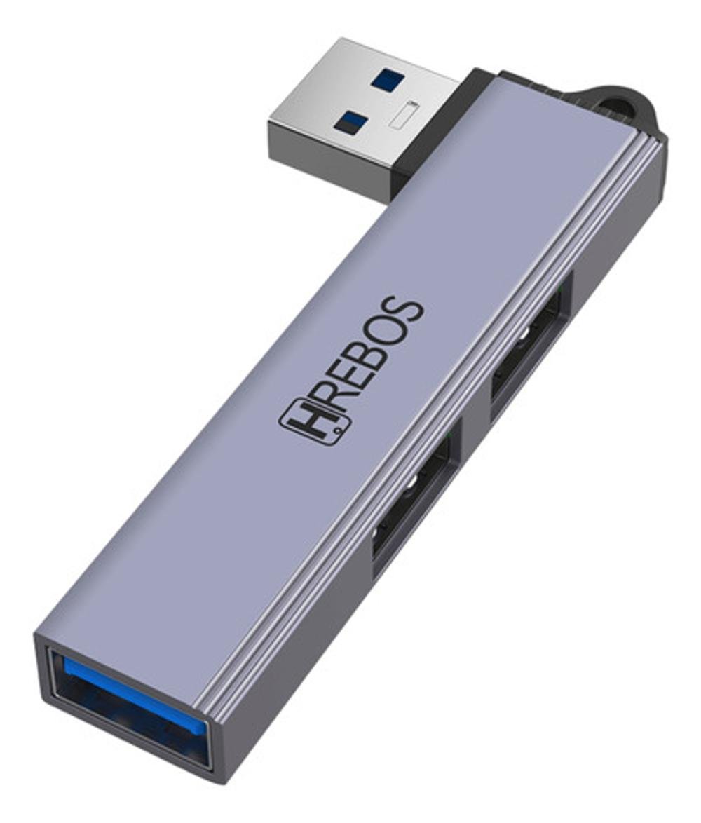 Adaptador / Hub Usb 3 In 1 Premium  Usb X 3 Usb