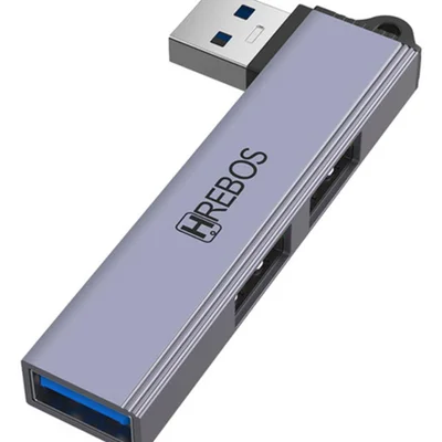 Adaptador / Hub Usb 3 In 1 Premium  Usb X 3 Usb