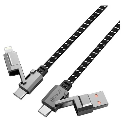 Cabo Hrebos 4 Em 1 Compativel Com Celulares Notebook 60w