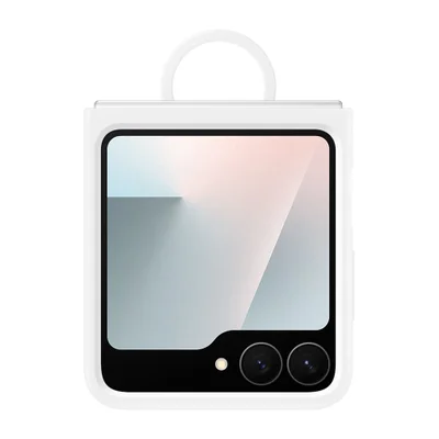 Capa Protetora Silicone Galaxy Z Flip7 Fe Branca - Branco