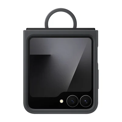 Capa Protetora Silicone Galaxy Z Flip7 Fe Preta - Preto