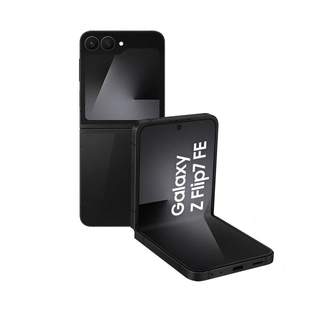 Celular Samsung Galaxy Z Flip7 Fe, 128 GB, 8 GB Ram, 6.7”, Câmera Dupla De 50mp, Galaxy Ai Preto