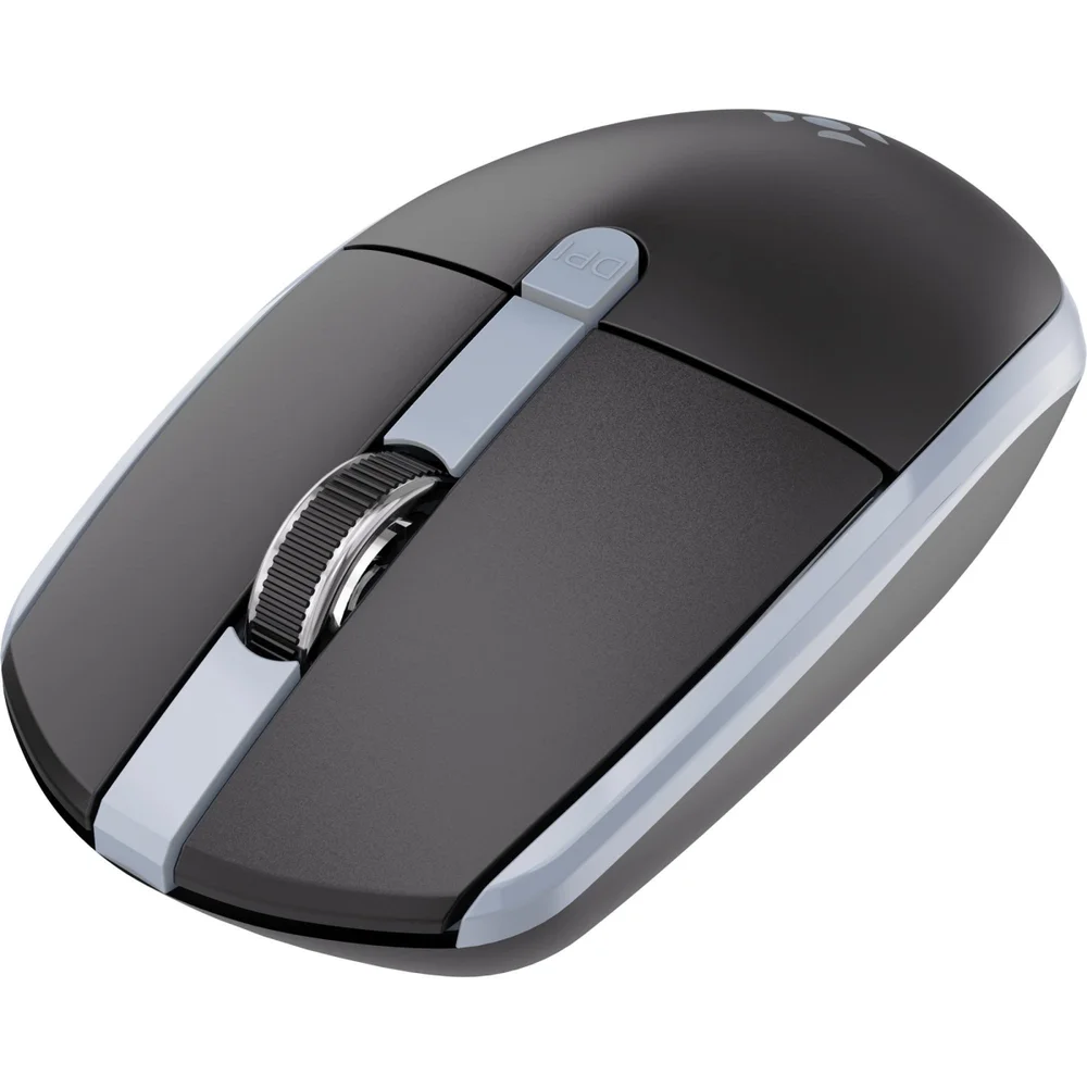 Imagem 3 de 5 do produto Mouse Office Fortrek Mw11, Standard, Wireless, Sem Fio, Preto - 84456