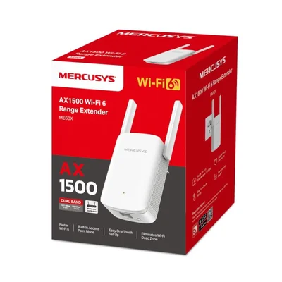 Repetidor De Sinal Mercusys Wi-fi 6 Ax1500 Dual Band - Me60x — foto 6