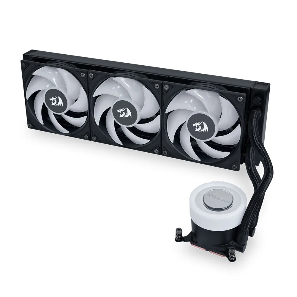Water Cooler 360mm Lian Li Ga Ii Lite Redragon Edition, RGB, Black - Ga2l36rb-rd 8