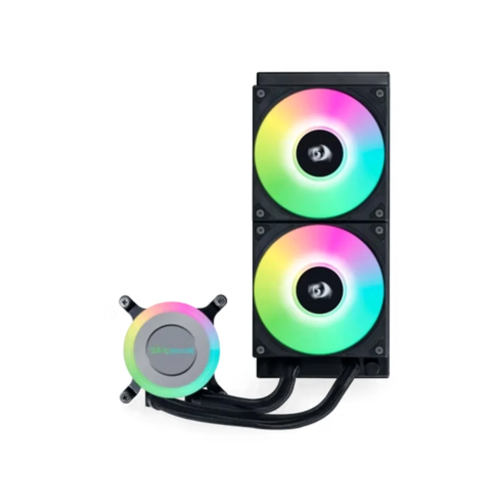 Water Cooler 240mm Lian Li Ga Ii Lite Redragon Edition, RGB, Black - Ga2l24rb-rd 4
