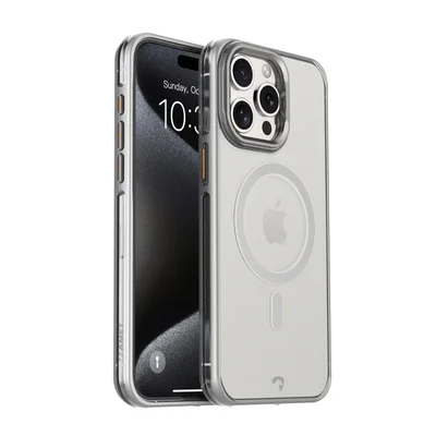 Capa Case Elite Monaco Magsafe Iph 16 Pro Max- Amet Cor:prata