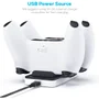 Carregador Duplo Para Controle Dualsense Playstation 5 Ps5 Base