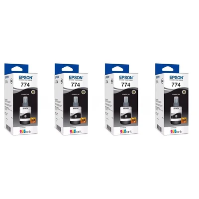 Kit   Epson 774 (4 Pretos)