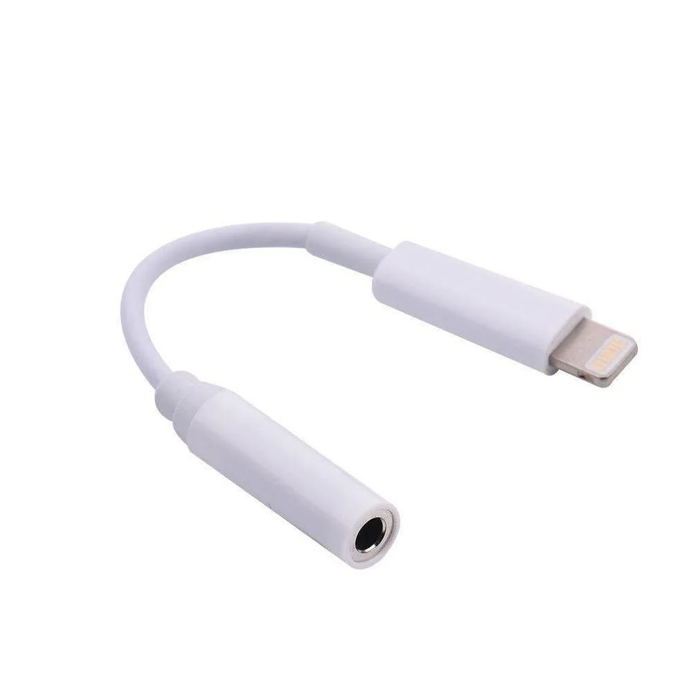 Imagem 4 de 5 do produto Adaptador Compativel Com Iphone Lightning Para Fone Ouvido P2