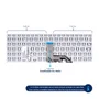 Teclado Para Notebook Asus Vivobook K513ea-l13522w | Preto Abnt2