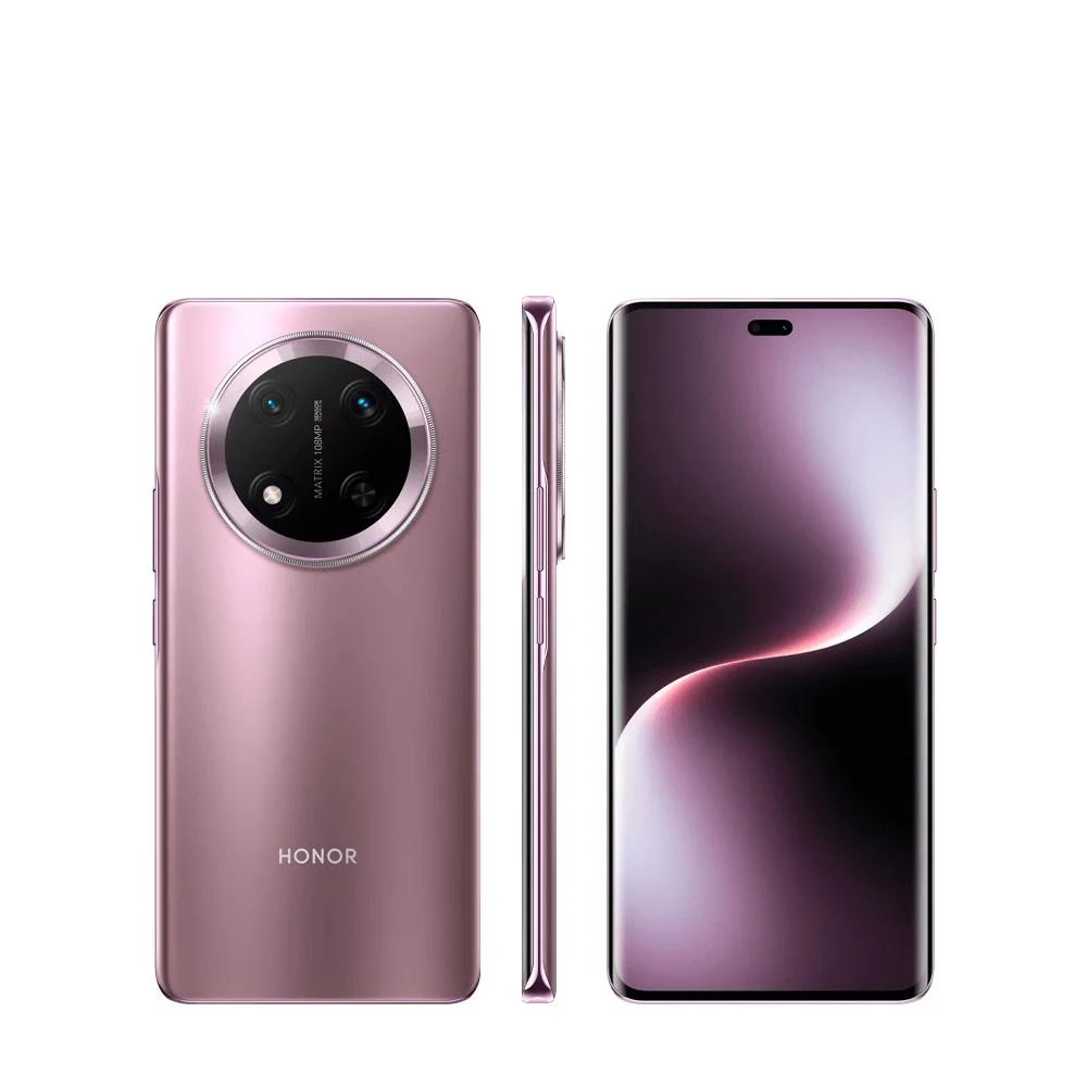 Imagem 3 de 5 do produto Smartphone Honor Magic 7 Lite 5g 24gb (12gb Ram+12gb Turbo) + 512gb, Roxo