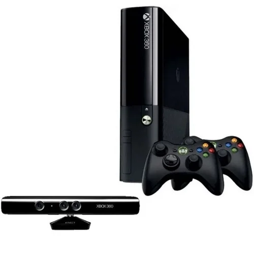 Imagem 1 de 5 do produto Console  360 Super Slim 4gb 2 Controles + Kinect Standard Cor Preto