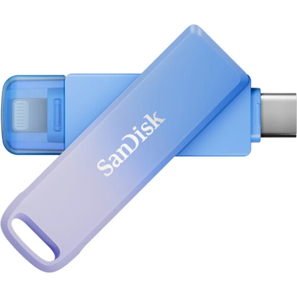 Imagem 5 de 5 do produto Pendrive Sandisk 256gb Creator Phone Usb-c / Lightning Sdixd0n-256g-gn6tp