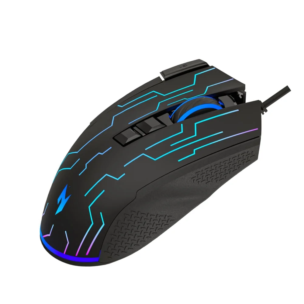 Imagem 4 de 5 do produto Mouse Gamer Acer Nitro 6400 Dpi Nmw105 RGB 100 Ips Aceleração 22.5g