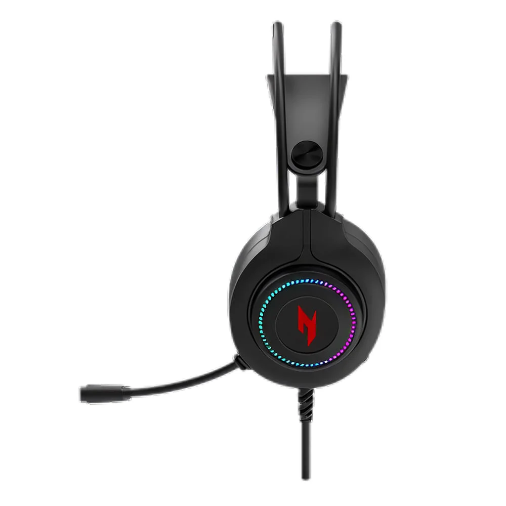 Imagem 4 de 5 do produto Headset Gamer Acer Nitro Nhw301 Gen 3 Microfone Flexível RGB