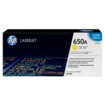 Toner Ce272a 650a Amarelo M750dn M750 Cp5525 Cp5525dn | 15k