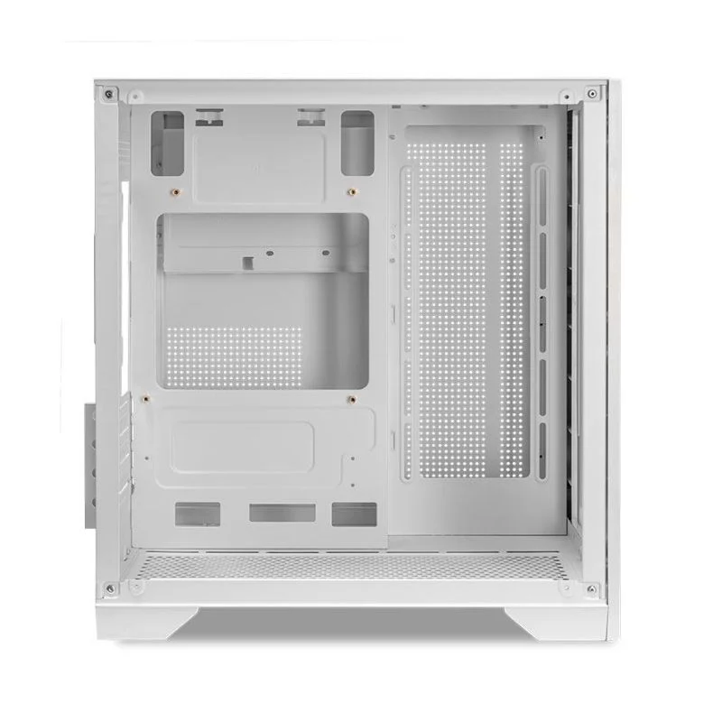 Imagem 2 de 5 do produto Gabinete Gamer Mancer Cv100 Mid-tower Lateral De Vidro Branco- Mcr-cv100-wh