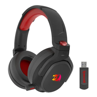 Headset Redragon Nomen Pro H838-pro RGB Gamer 7.1 Sem Fio Bt