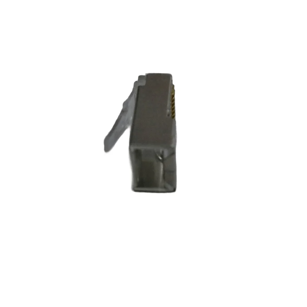 Imagem 2 de 4 do produto Conector Rj45 Cat6 Macho Blindado (pack Com 100un)