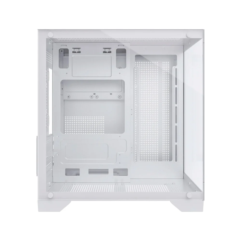 Imagem 4 de 4 do produto Gabinete Gamer Duex Aquário Dxss05w, Vidro Temperado, Sem Fans, Branco
