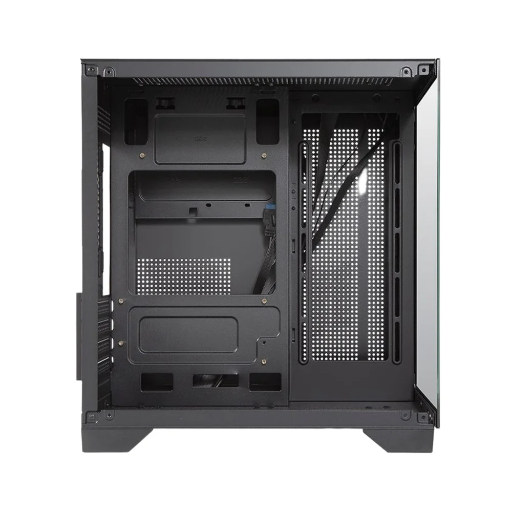 Imagem 5 de 5 do produto Gabinete Gamer Duex Aquário Dxss05b, Vidro Temperado, Sem Fans, Preto